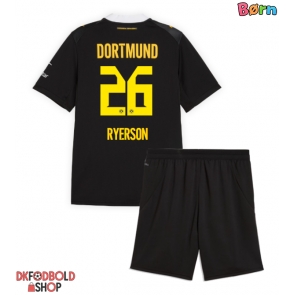 Borussia Dortmund Julian Ryerson #26 Udebanesæt Børn 2026-27 Kort ærmer (+ korte bukser)